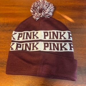 PINK beanie hat